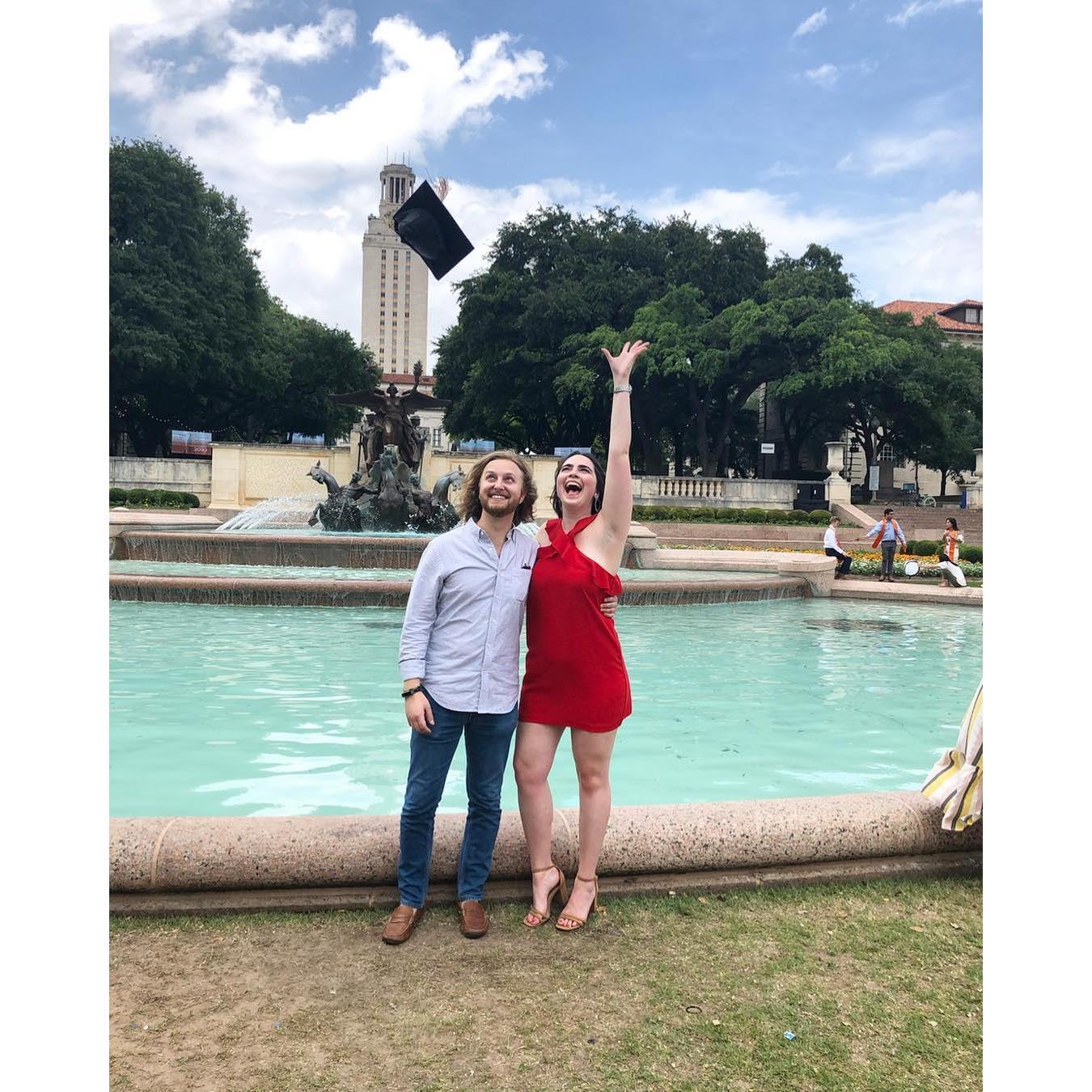 Marie's 2019 UT Graduation - Masters in Marketing