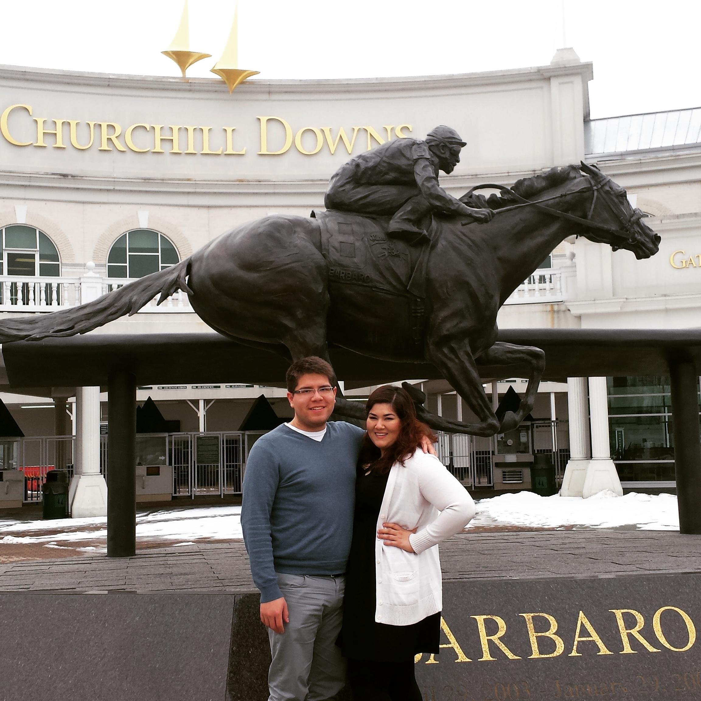 On our trip to Kentucky.