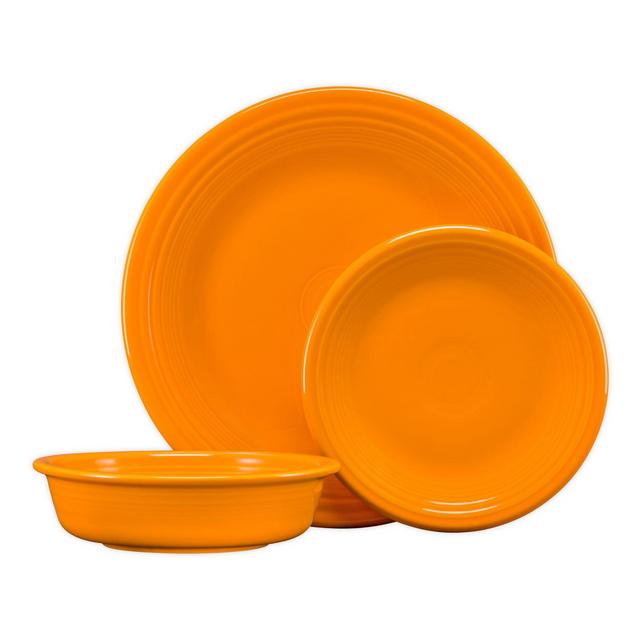 Fiesta® 3-Piece Classic Place Setting in Butterscotch