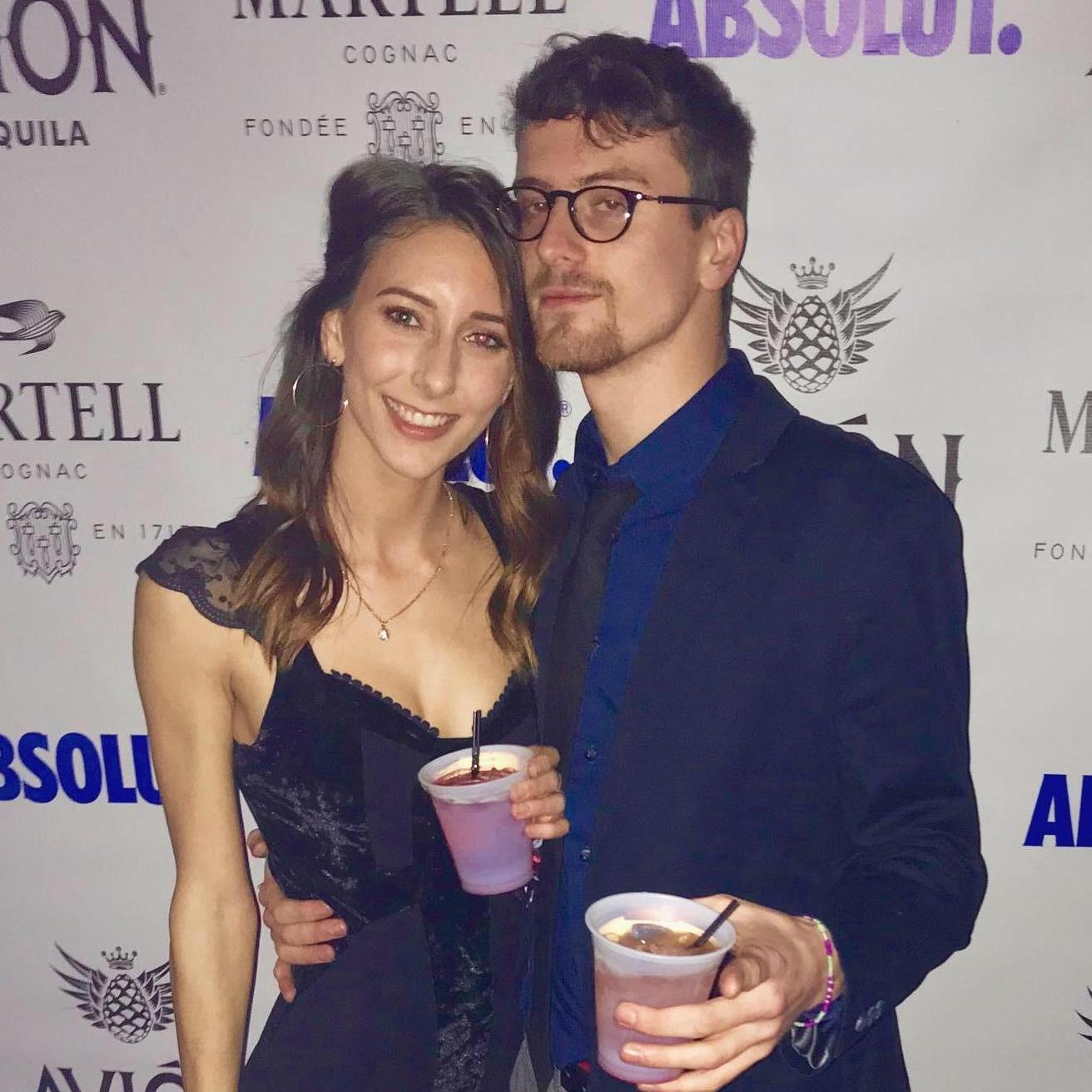 We were bartenders at the time so we got invited to the Cleveland Bartenders Ball!