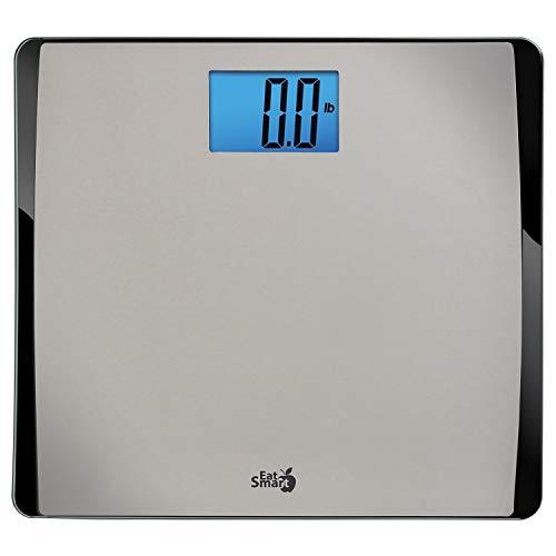 EatSmart Precision 550 Pound Extra-High Capacity Digital Bathroom Scale with Extra-Wide Platform