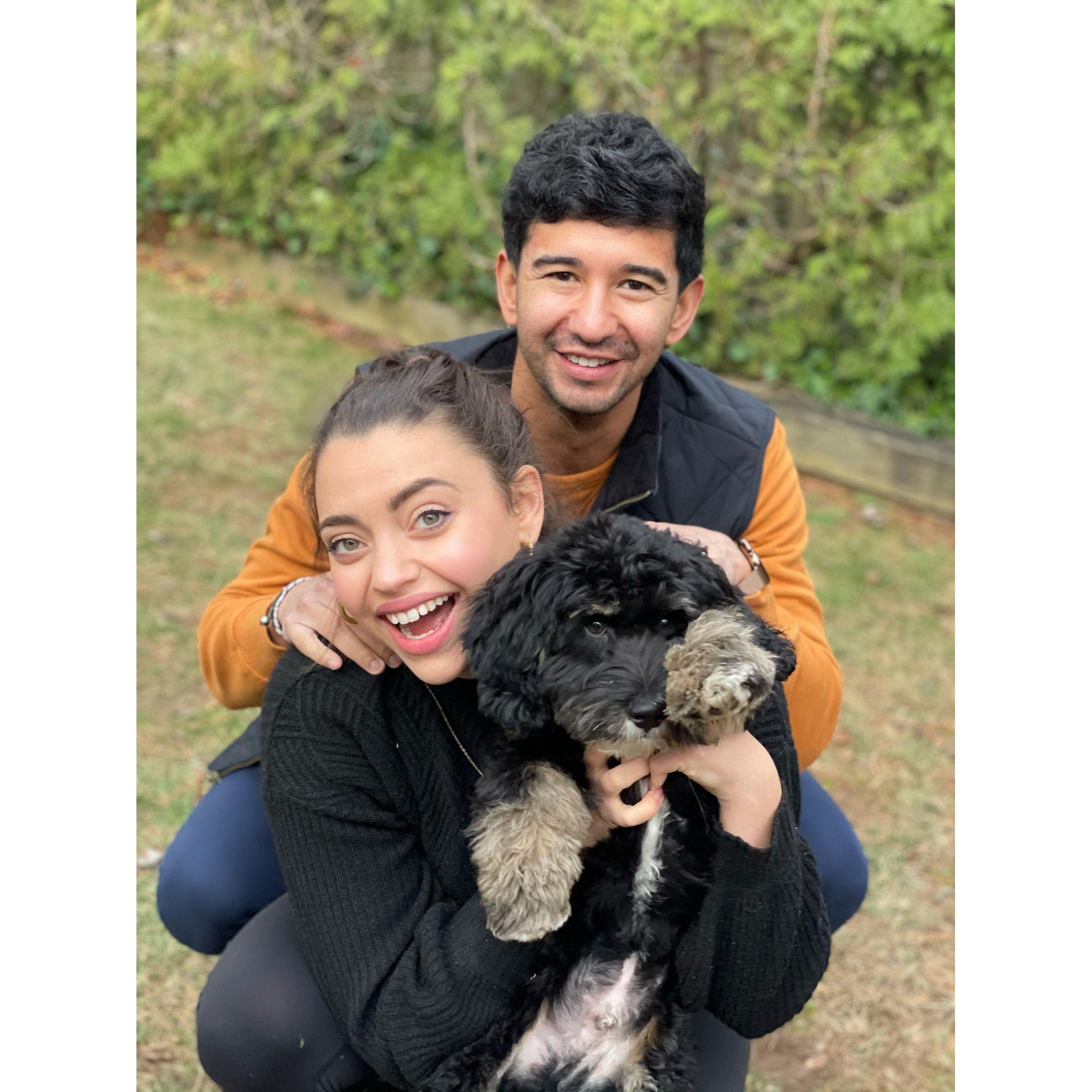 Oakley's first Thanksgiving