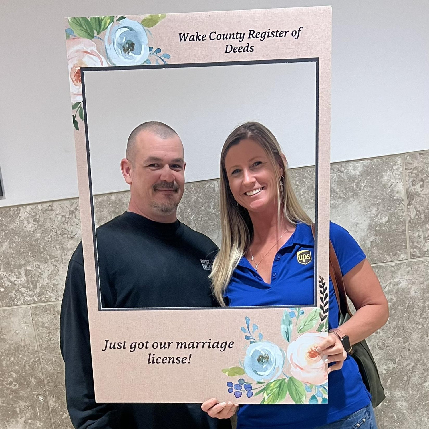 We got our Marriage License! April 2, 2025
