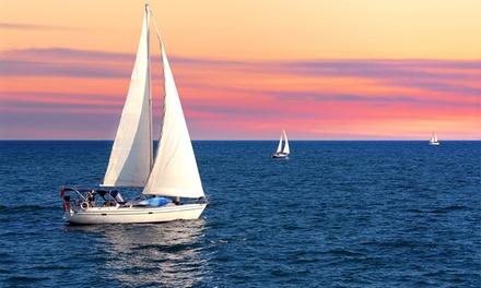 $75 for BYOB Sunset Discover Sail Session for Two from Island Bound Adventures ($140 Value)
