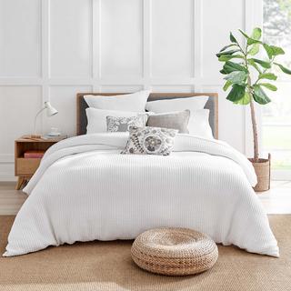 Mills Waffle 3-Piece Duvet Set