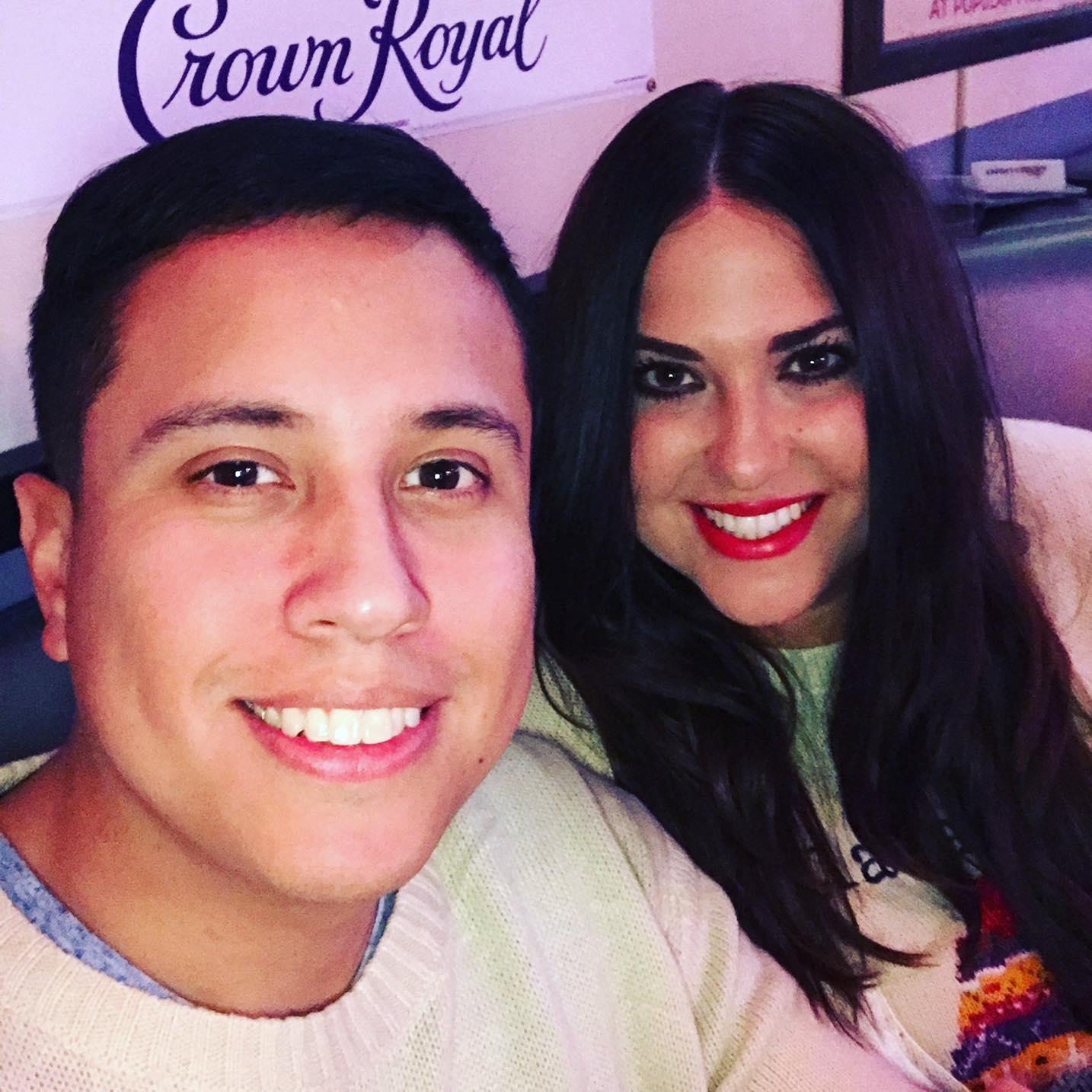 Matching Christmas sweaters our one of our traditions together!