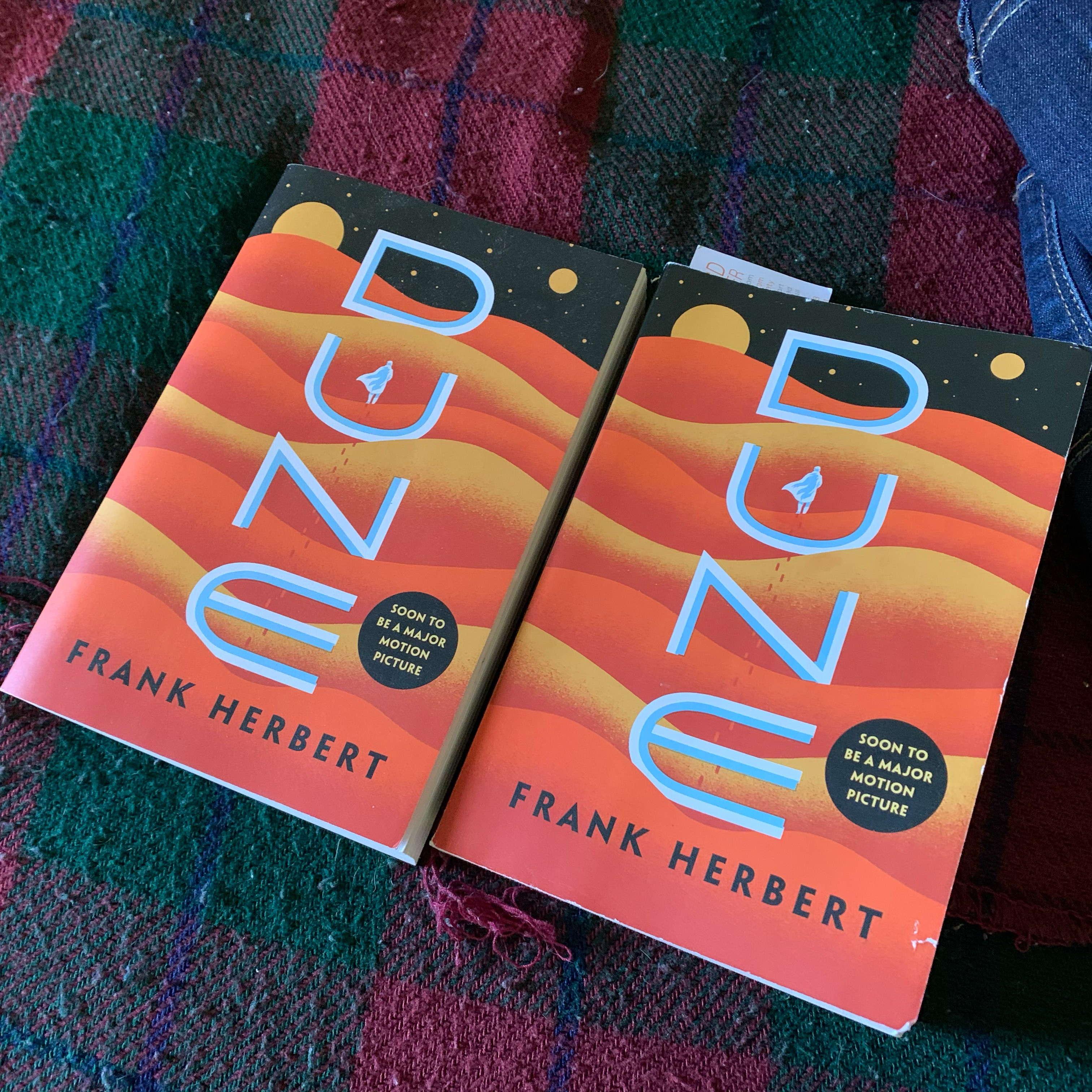 Fear is the mind killer. We spent many months reading Dune together, comparing notes and talking about the genius that is Herbert
