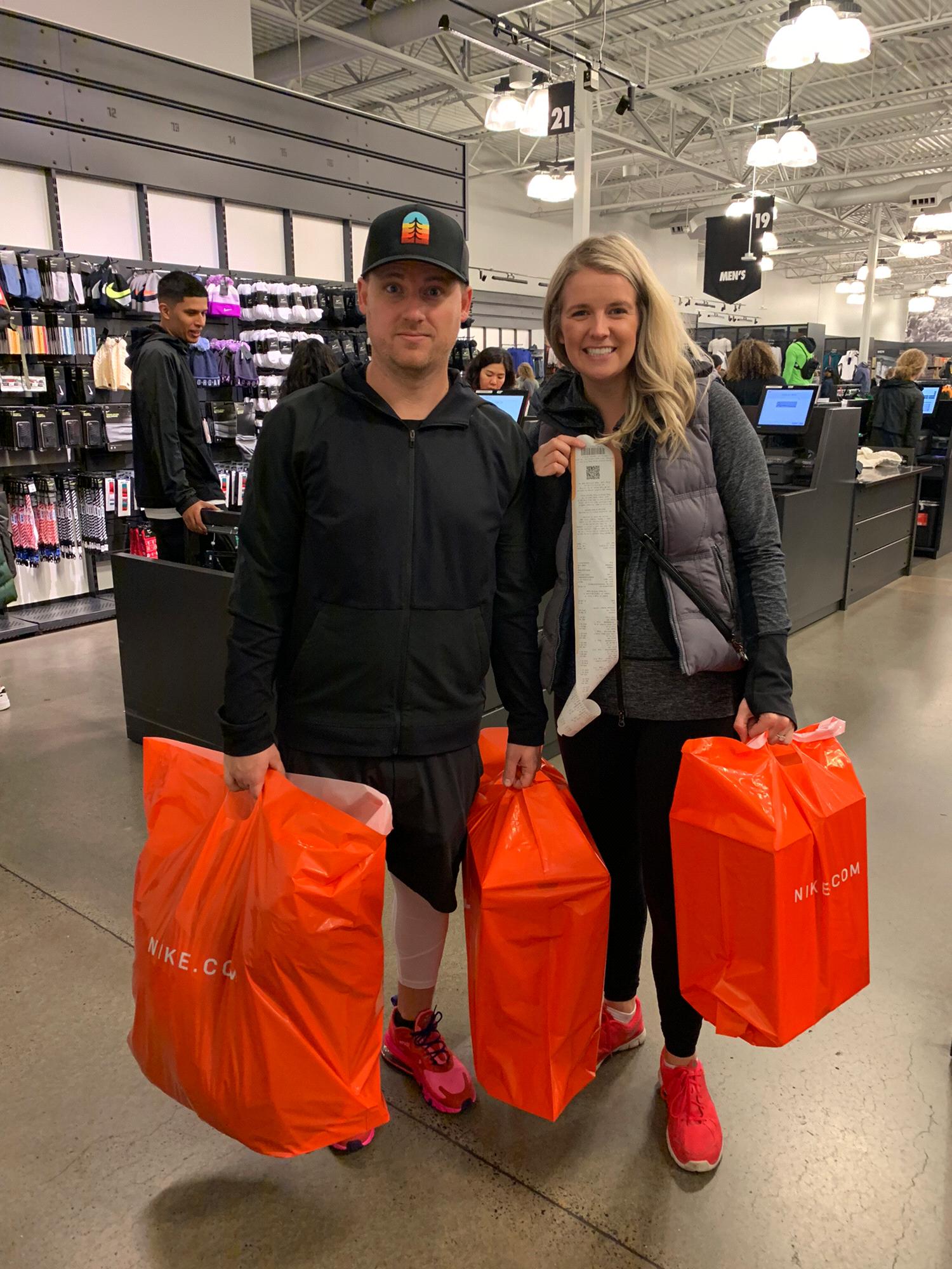 Nike store damage