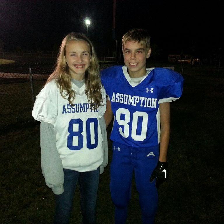 One of our first pictures together (2014)