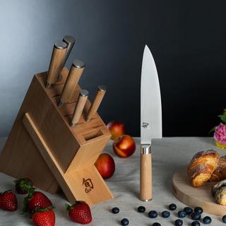 Classic Blonde 7-Piece Block Knife Set