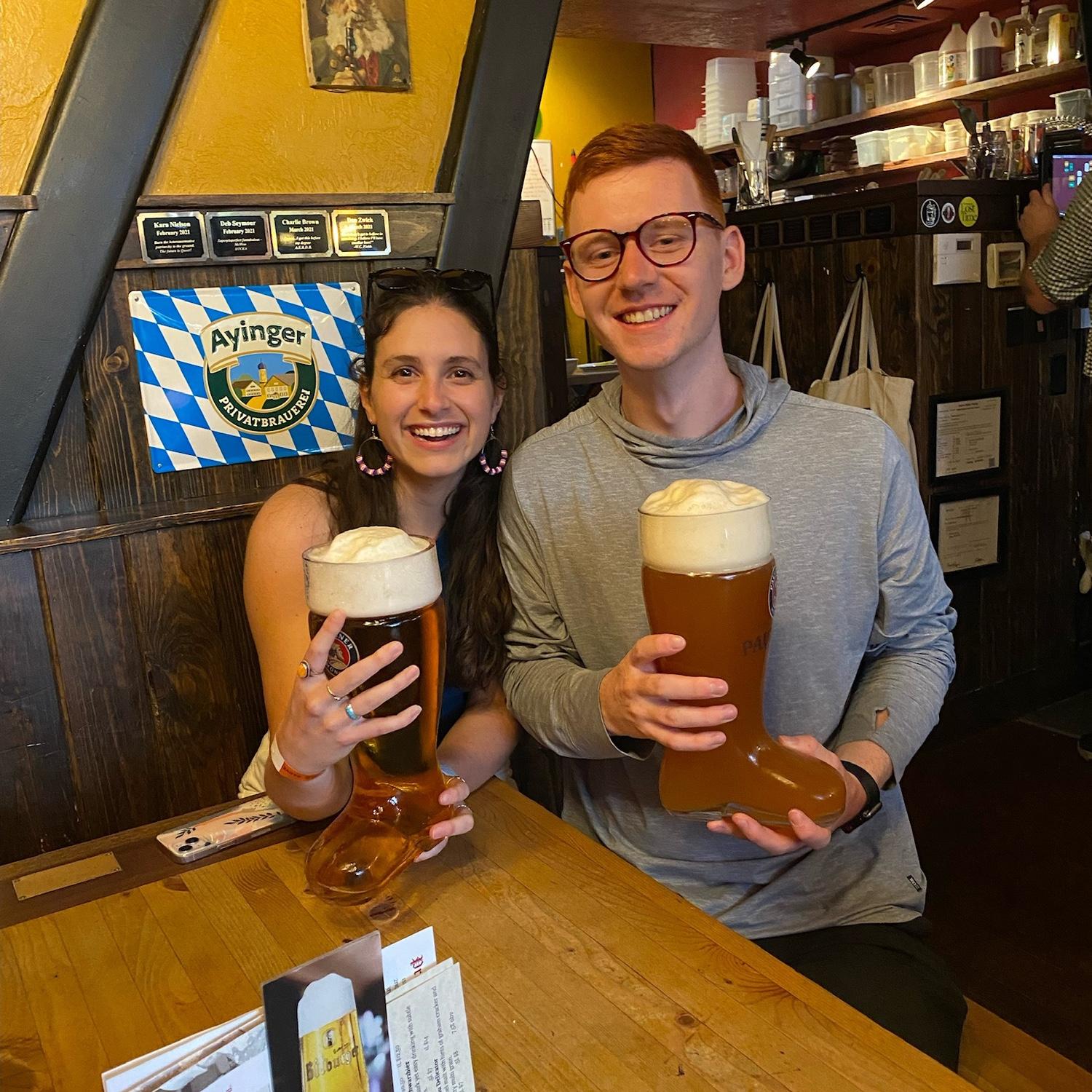 Alicia's first time in Boise, ID, where JP went to college. 2023