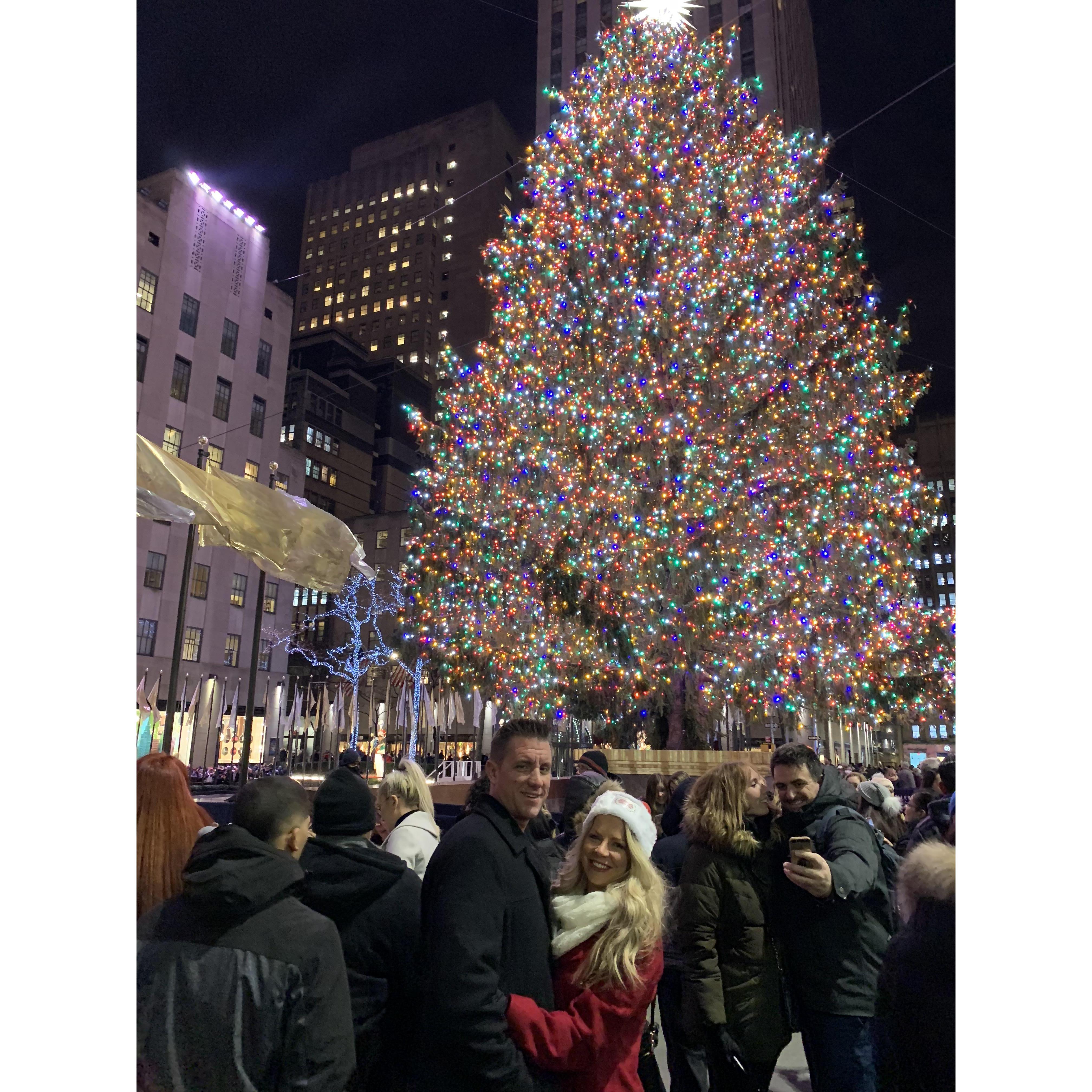 Every year we visit New York and family to start off the holiday season. We love it!