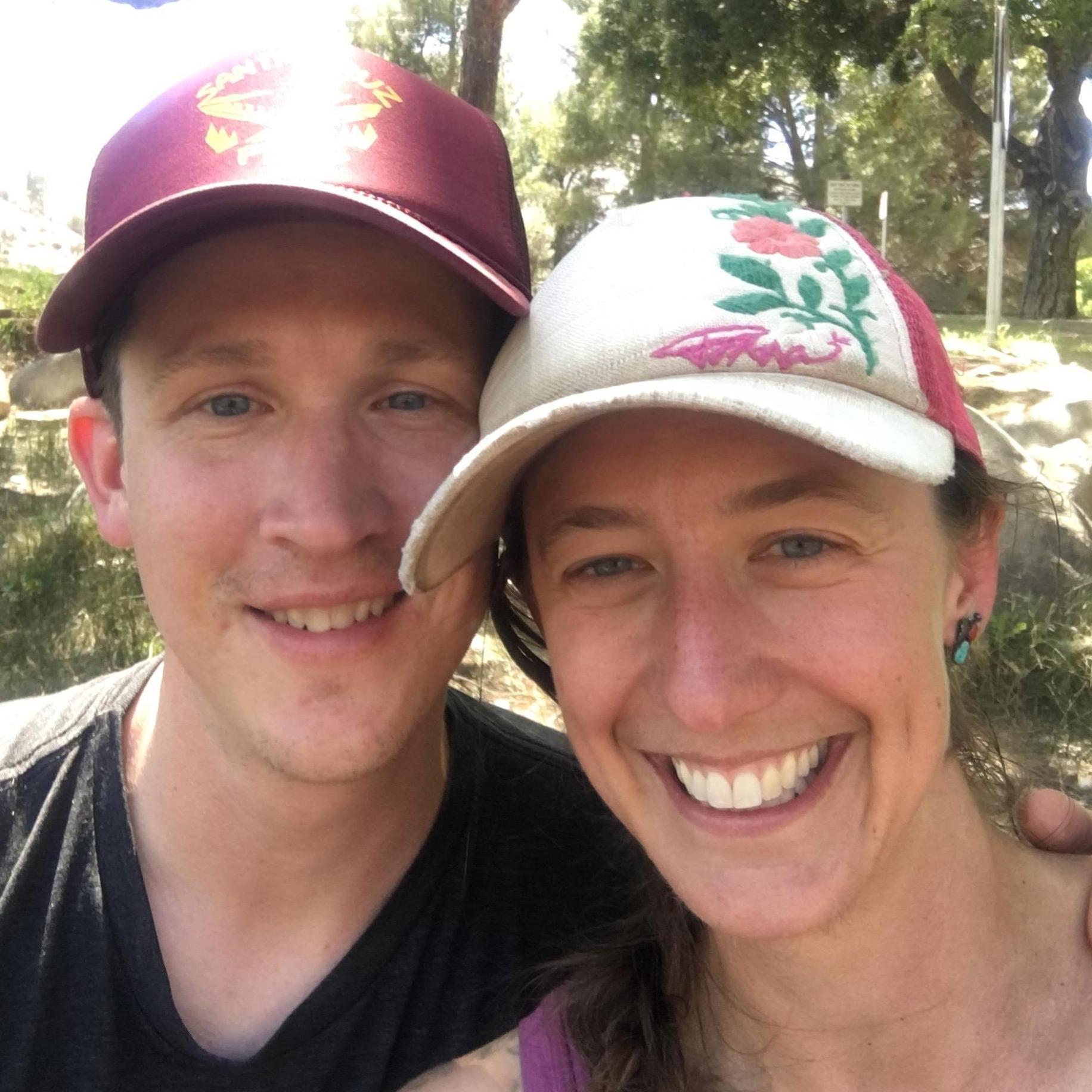 2021, Kernville, CA - when Brett visited Rachel during her PCT hike!