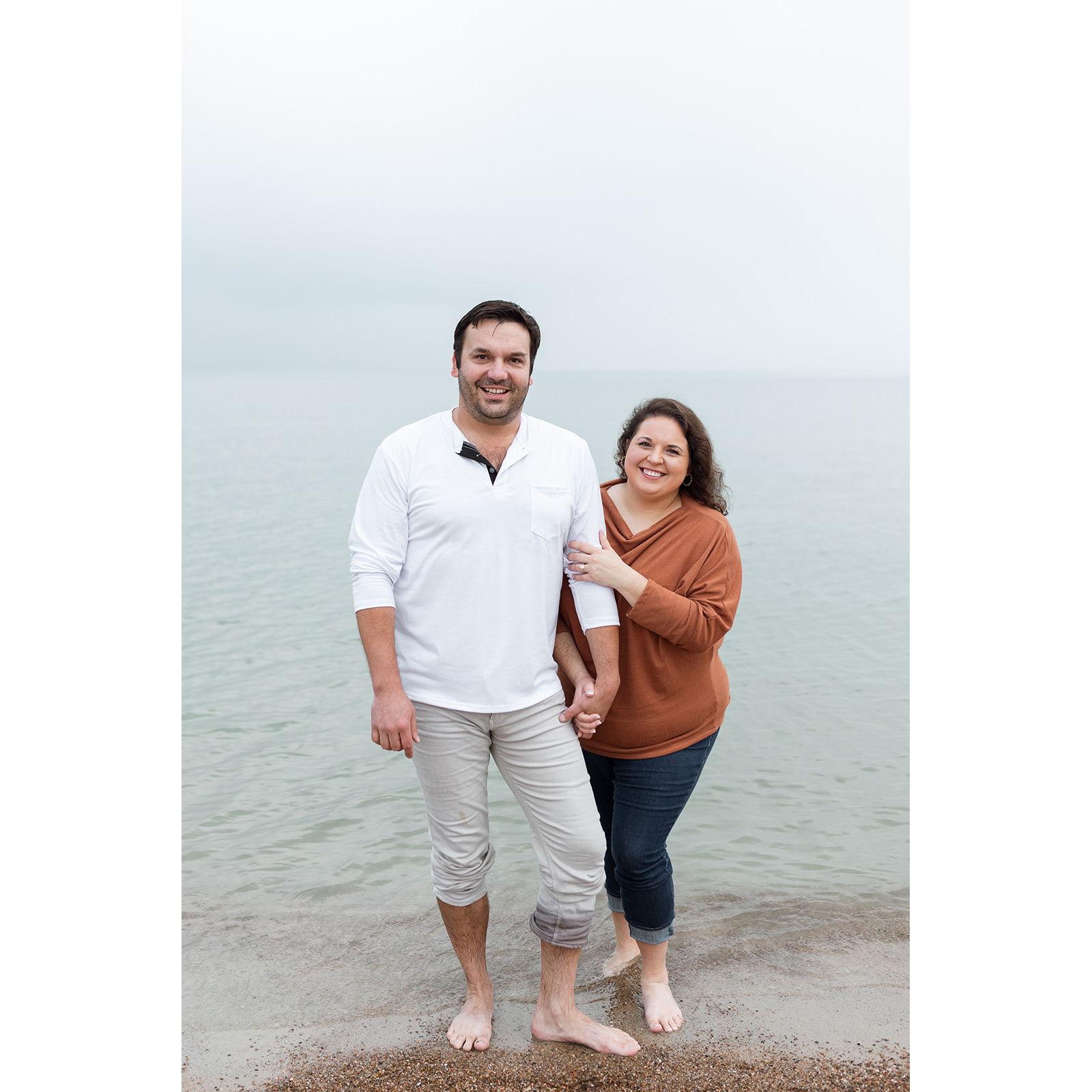 Rockport Beach Engagement Photos