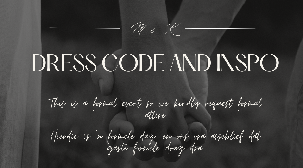 The Wedding Website of Kayleigh Bam and Michael Kotze