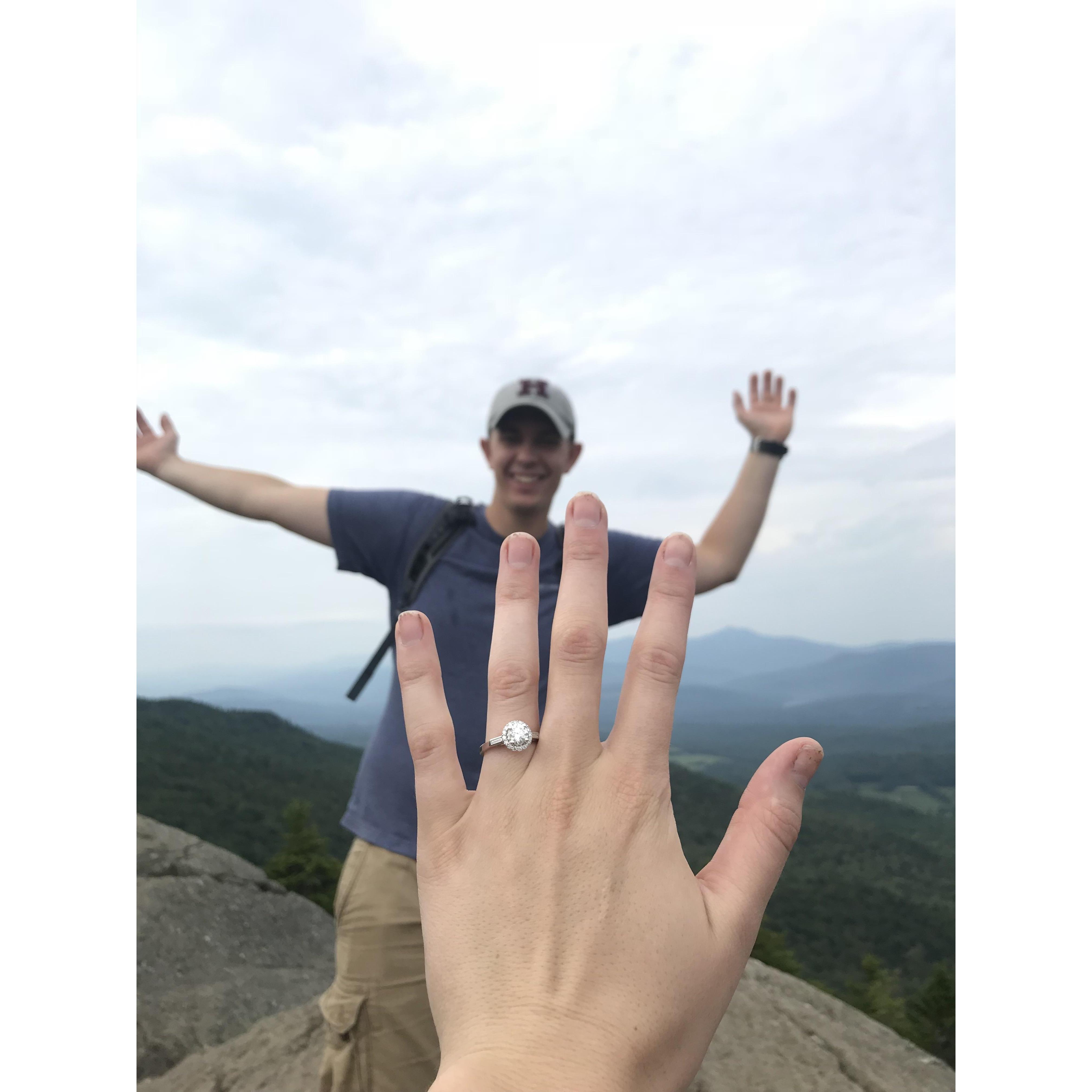 Approximately 18 hours after Tyler told me not to pick off my nail polish.