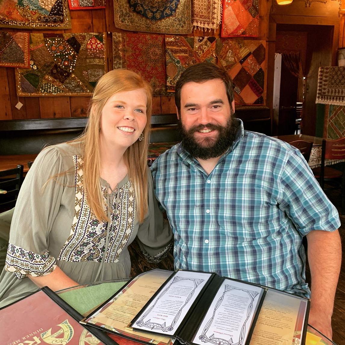 Date night at our favorite restaurant,  Cafe Arazu!