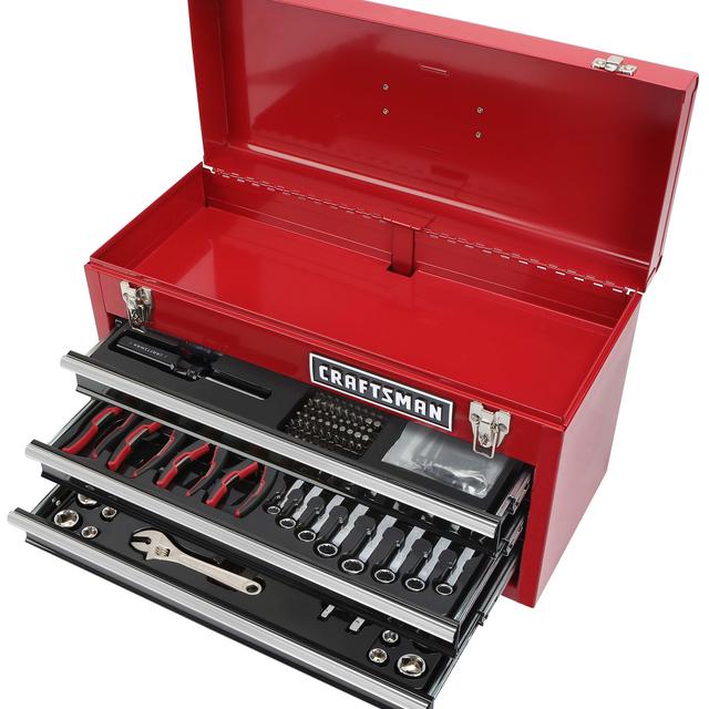Craftsman  178pc Mechanics Tool Set With Metal Hand Box