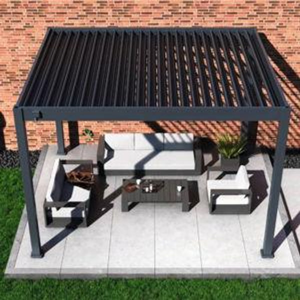 Beat the Redmond Heat: Adjustable Steel Pergola