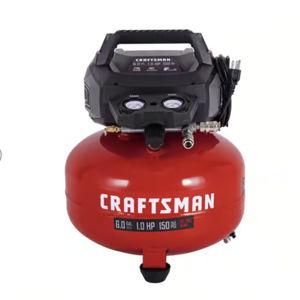 Craftsman 6 gal Pancake Portable Air Compressor 150 psi 0.8 HP
