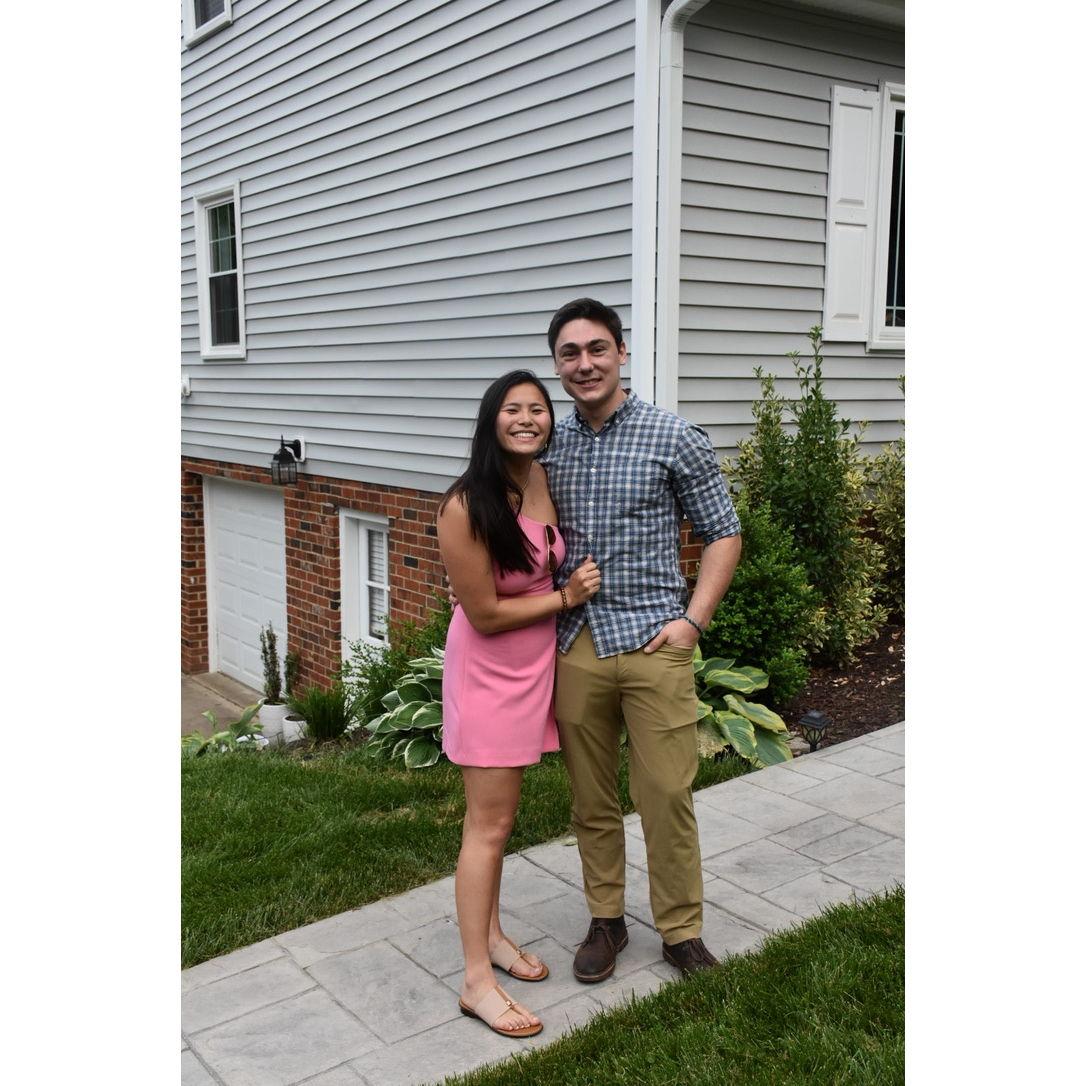 After Grace's graduation, and she was officially a Master of Science