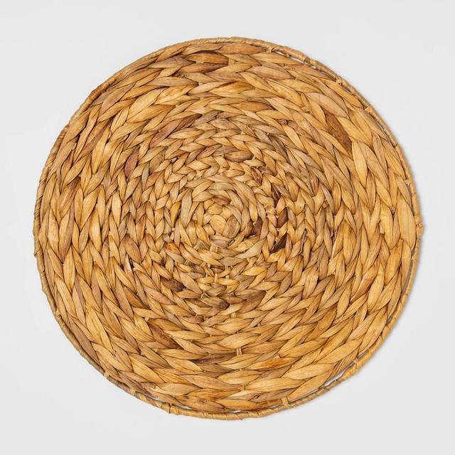 Water Hyacinth Charger Natural - Threshold™