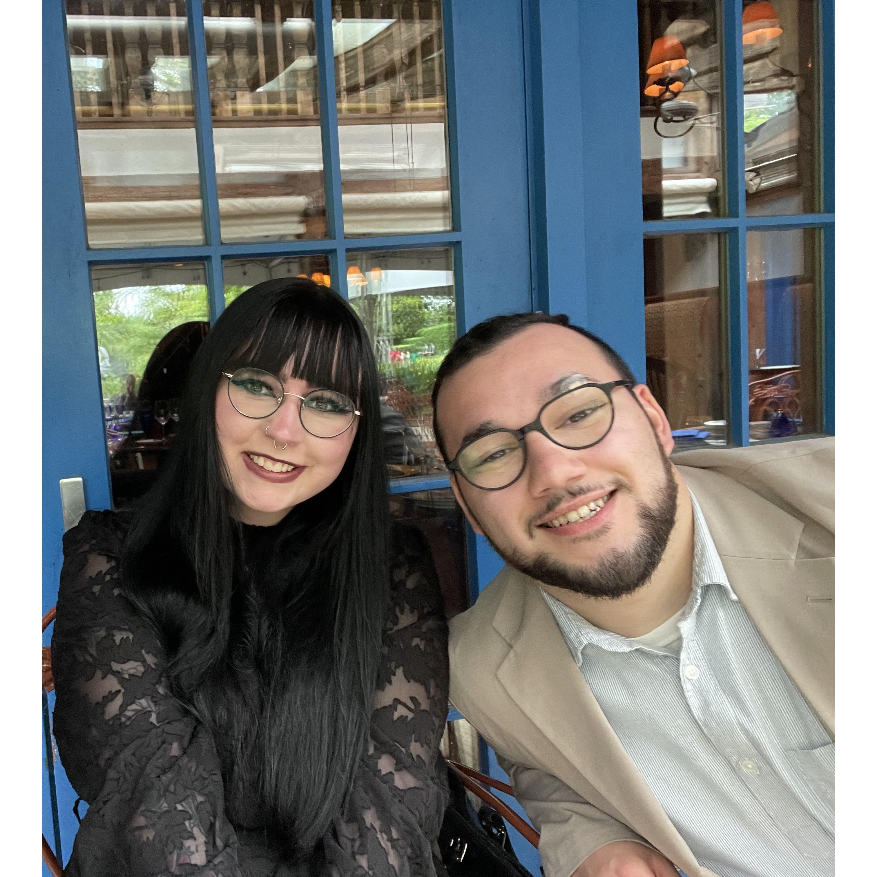 Lunch after Jane's graduation (May 17th, 2024)