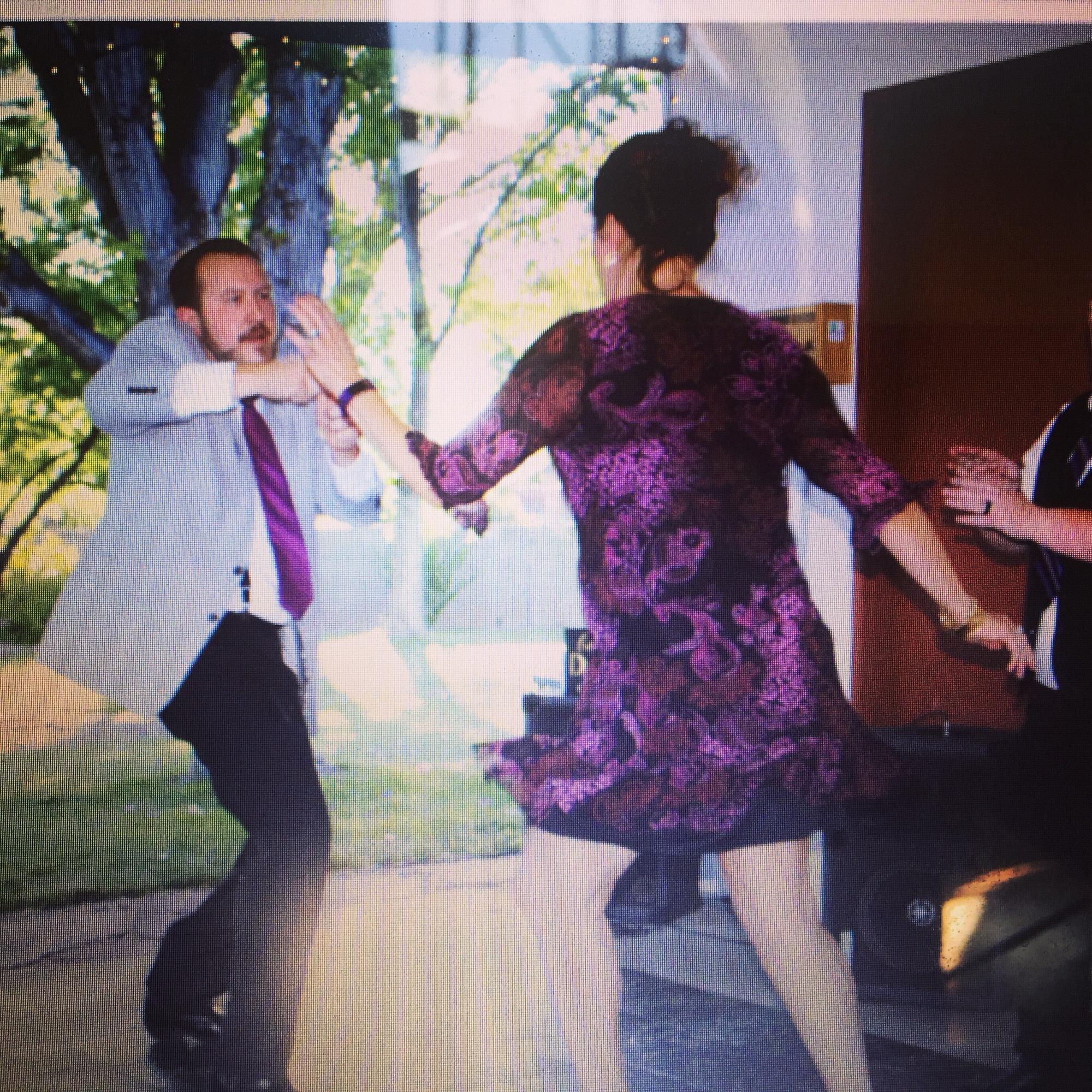 Dancin up a storm at Shawn and Faron’s wedding