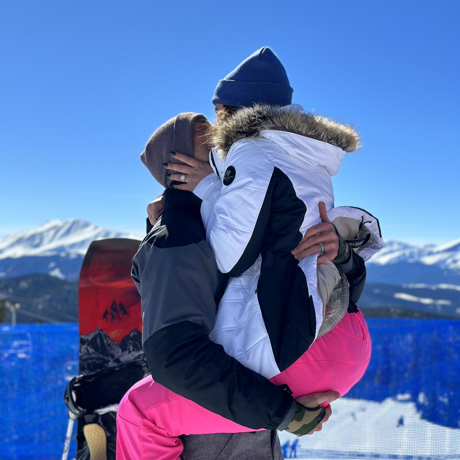 Wedding photos at the top of Keystone 🥰