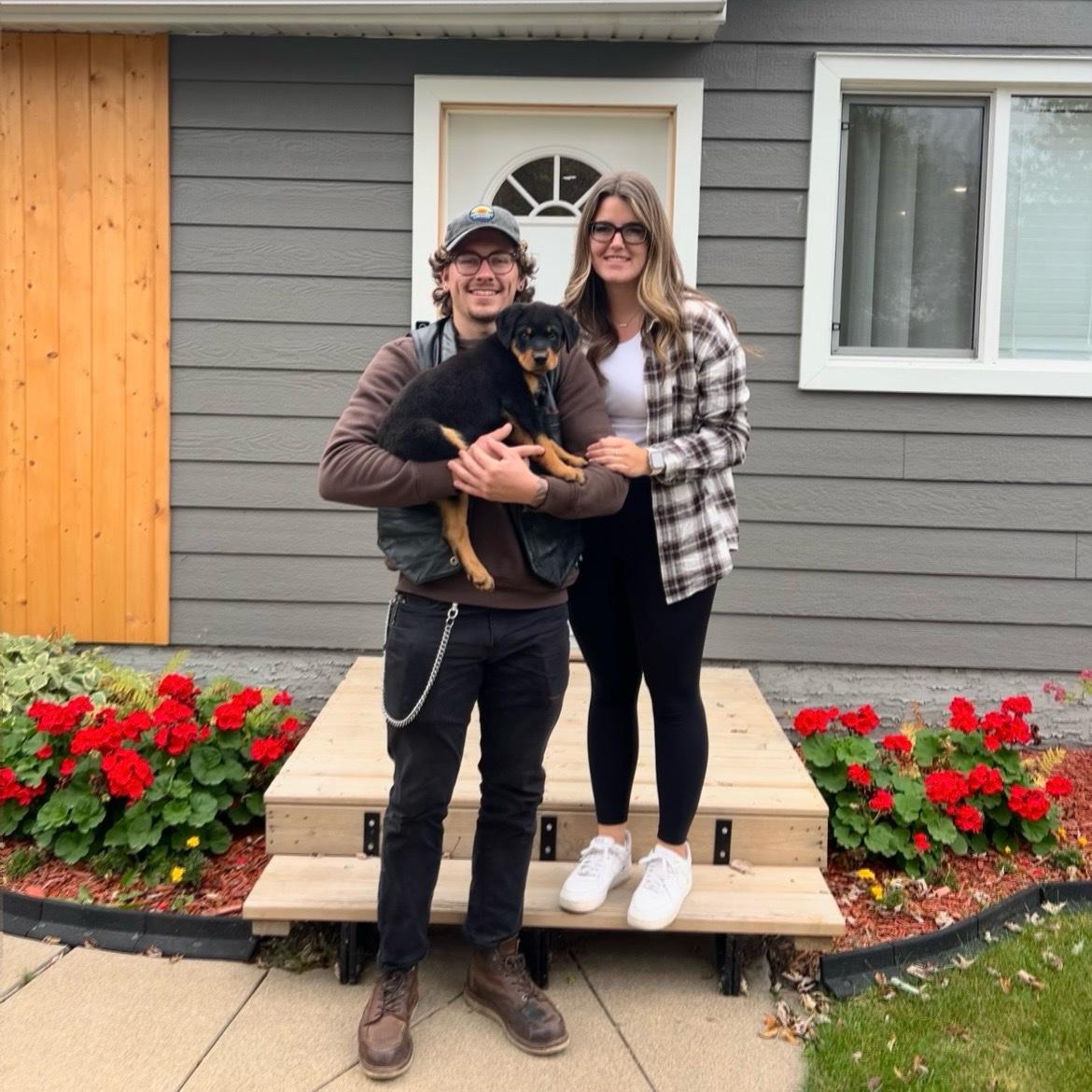 Starting our family in our first home. September 2023