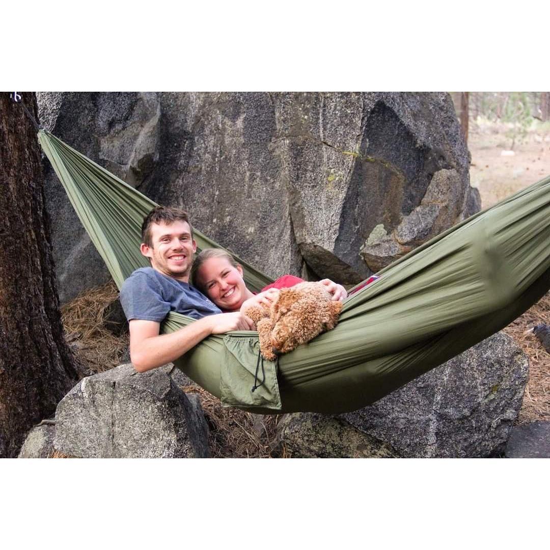 Hammock family time ❤  Camping is our favorite, and so is Kennedy Meadows!
