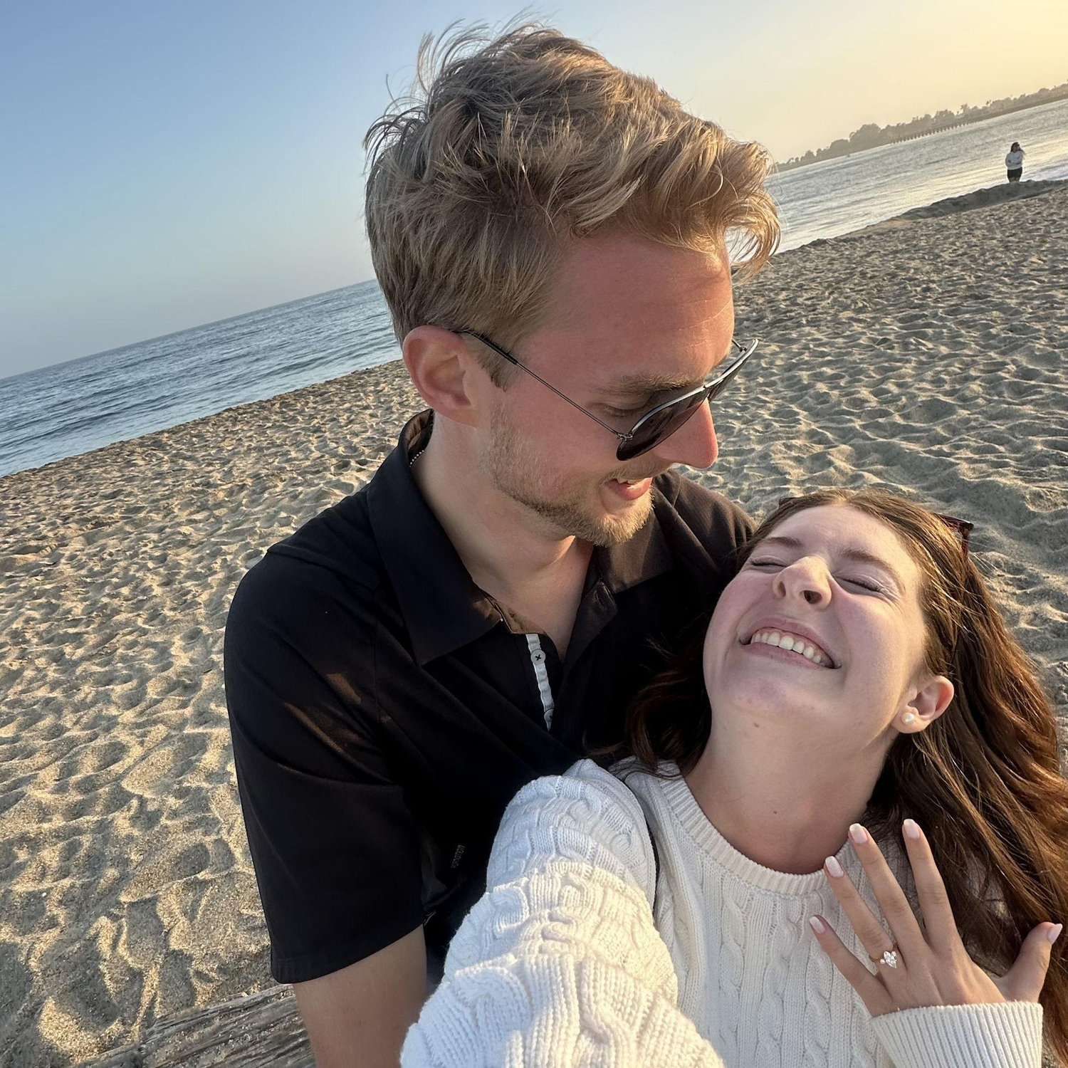 Back at Seabright, where Adam proposed