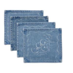 Denim Cocktail Napkins