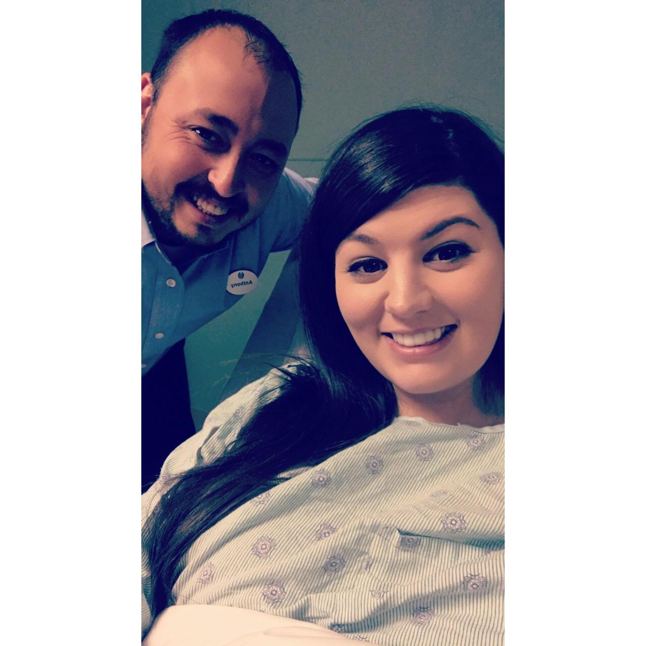 In labor, 3/30/2018