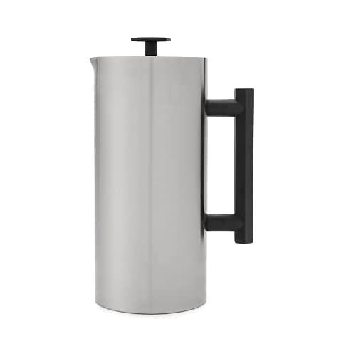 ESPRO P6 Double Walled Stainless Steel Coffee French Press, 32 Ounce, Brushed Stainless Steel