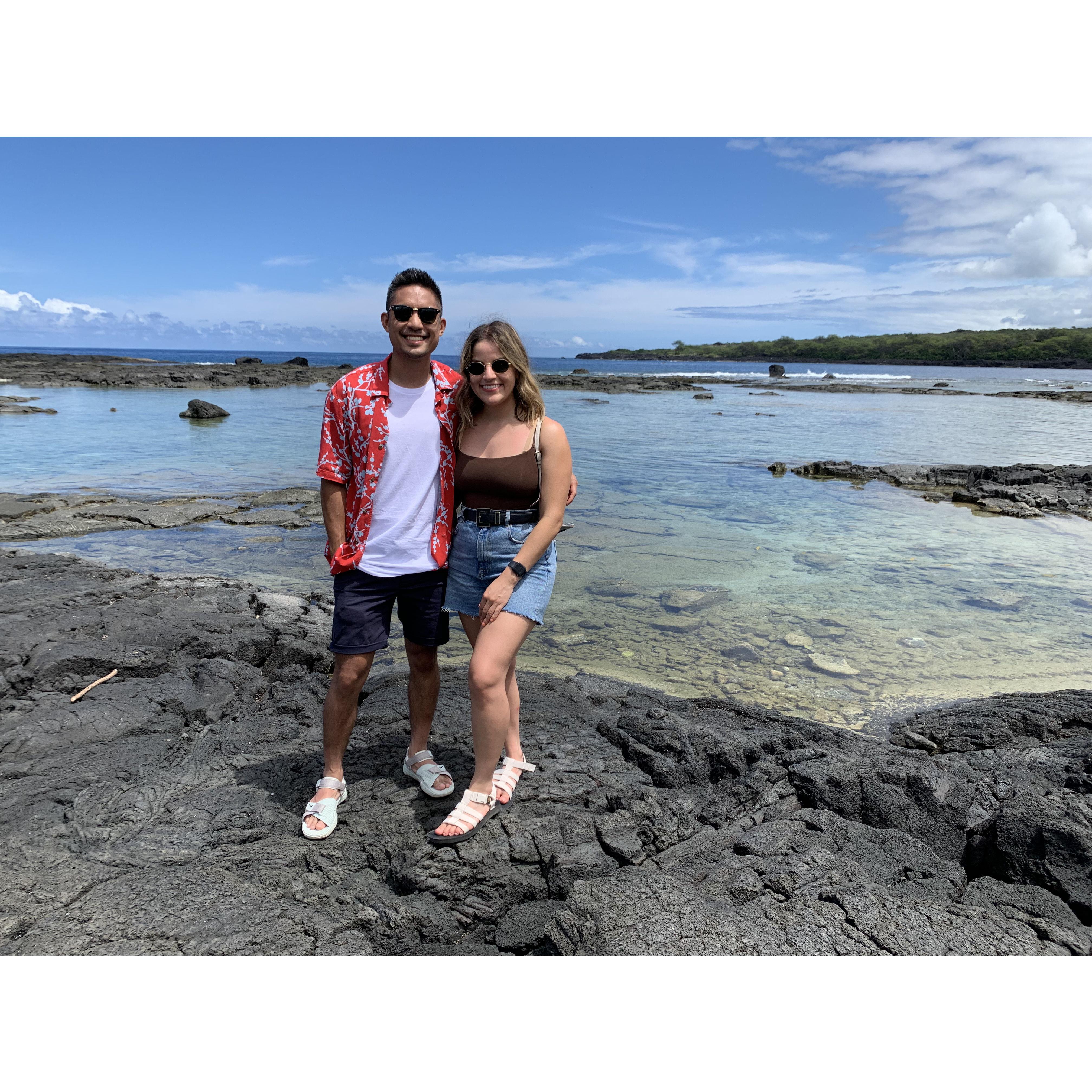 Our trip to the Big Island in Hawaii. Our first time in Hawaii together.