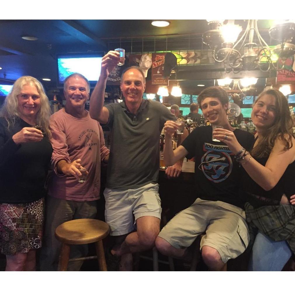 First Drink at The Bag, Summer 2017