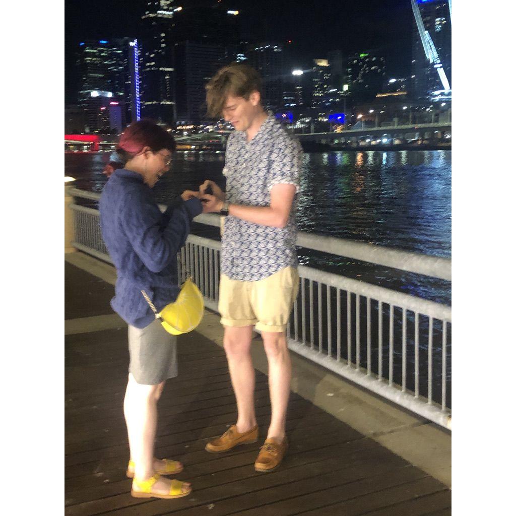 The night we got engaged