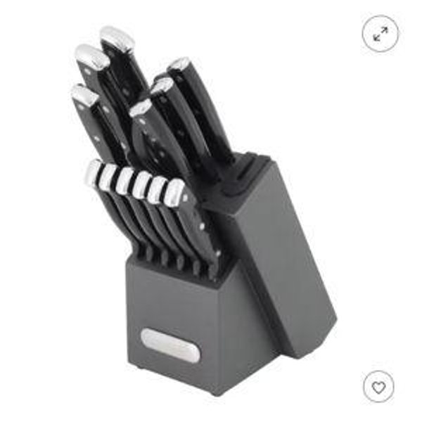 Farberware 14pc Triple Rivet Knife Block Set with Edgekeeper