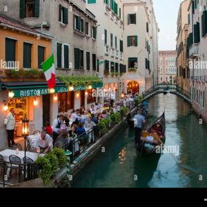 Dinner in Venice