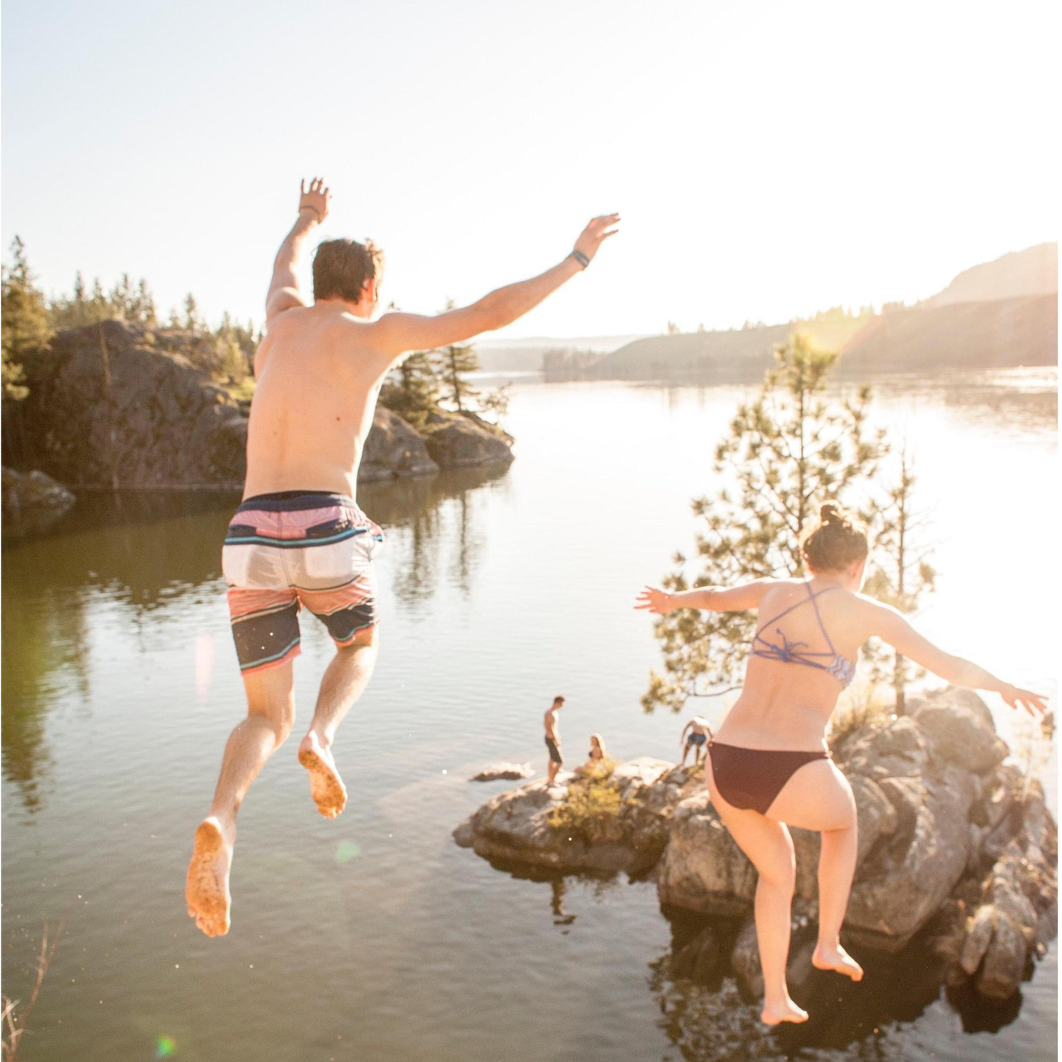 The go-to spot when the weather would warm up - The Cove!