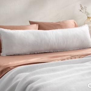 Lumbar Heavyweight Linen Blend Throw Pillow - Casaluna™