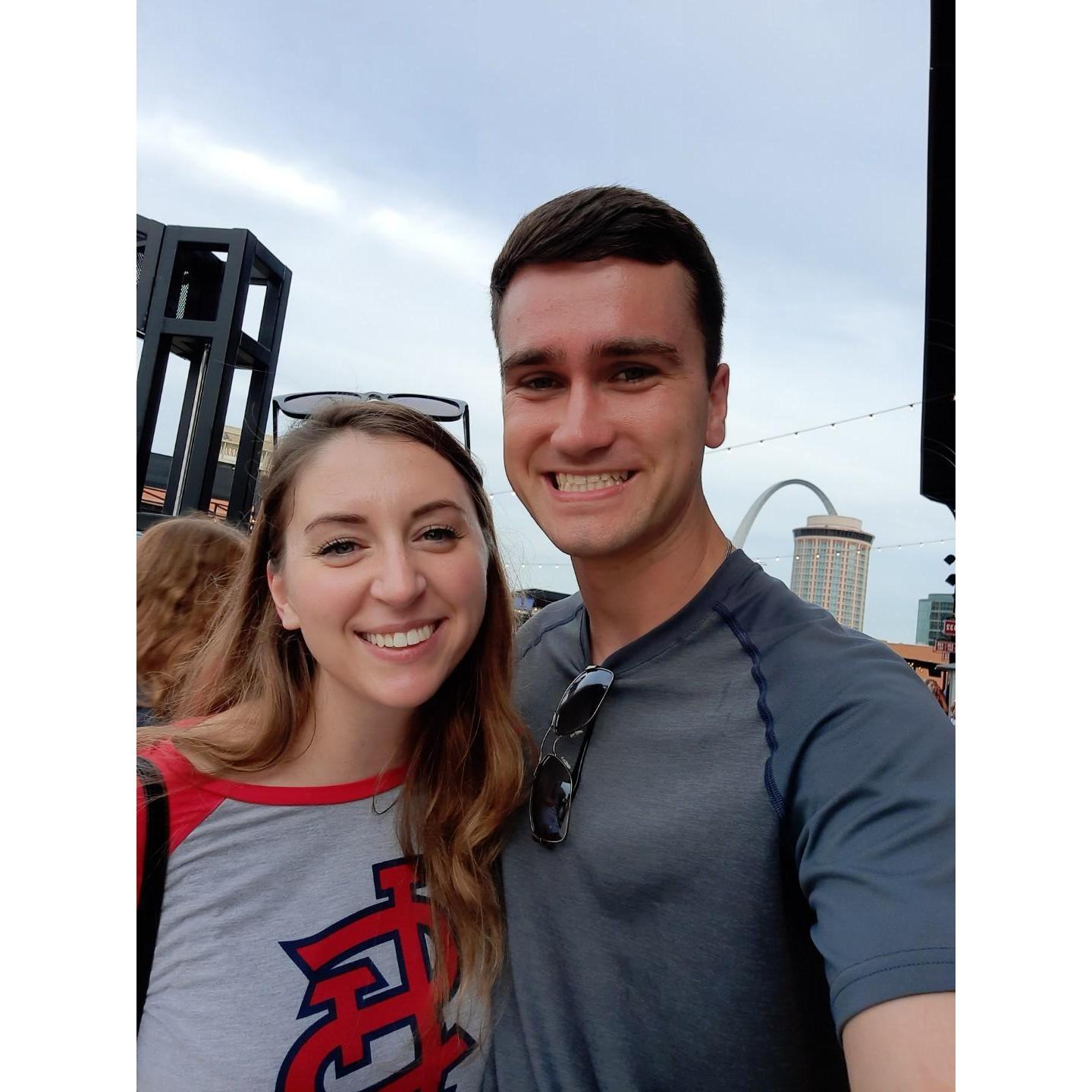 First Cardinals game together