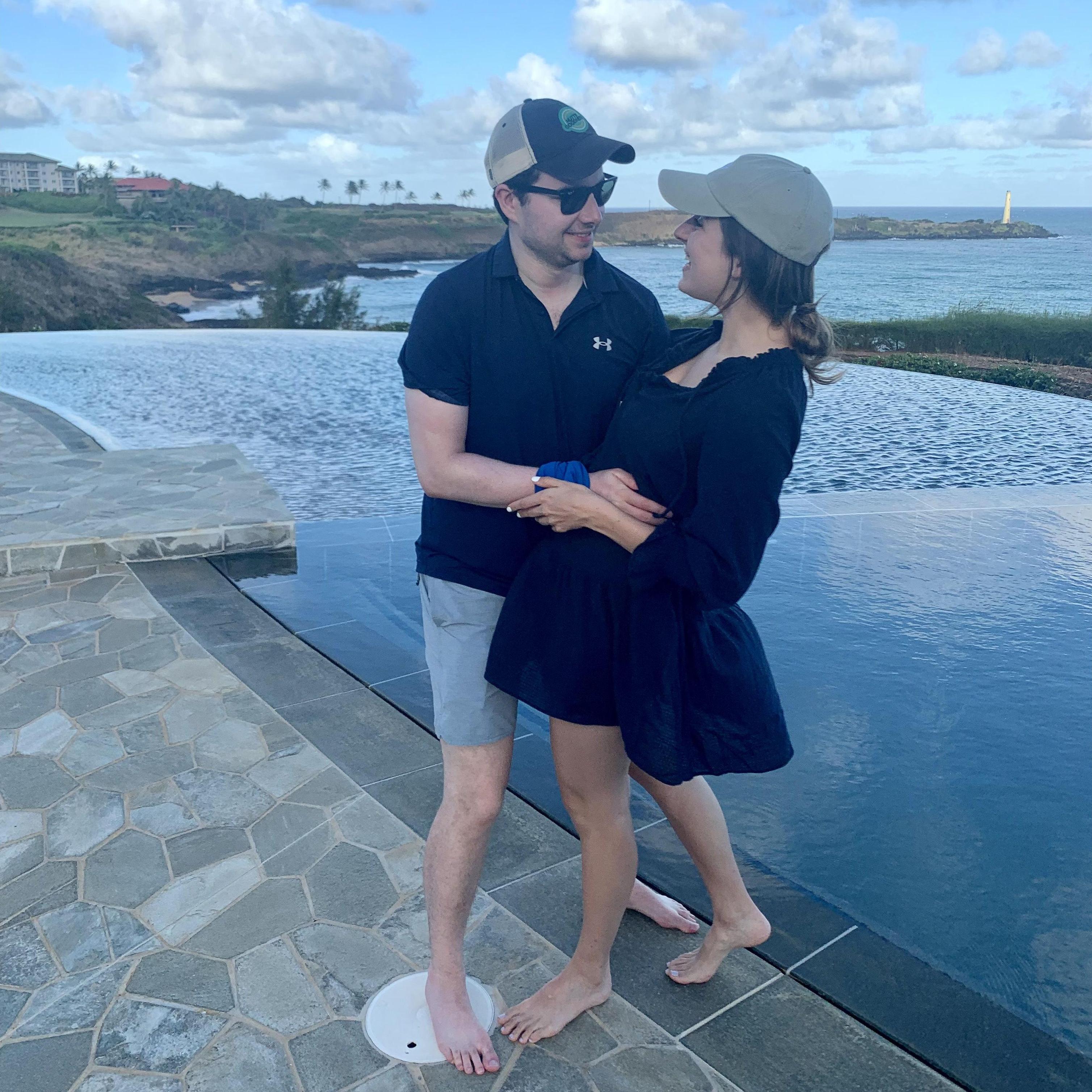 Our favorite hotel, the Timbers Kauai, on vacation with Margaux's family in 2022.