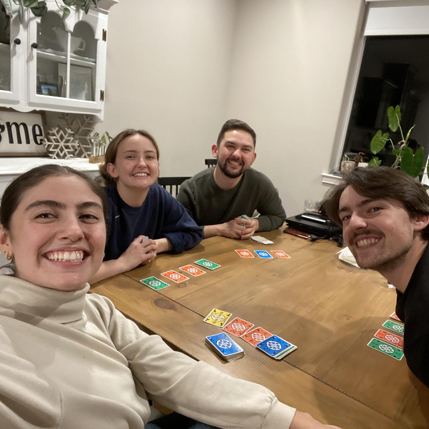 dutch blitz with friends!