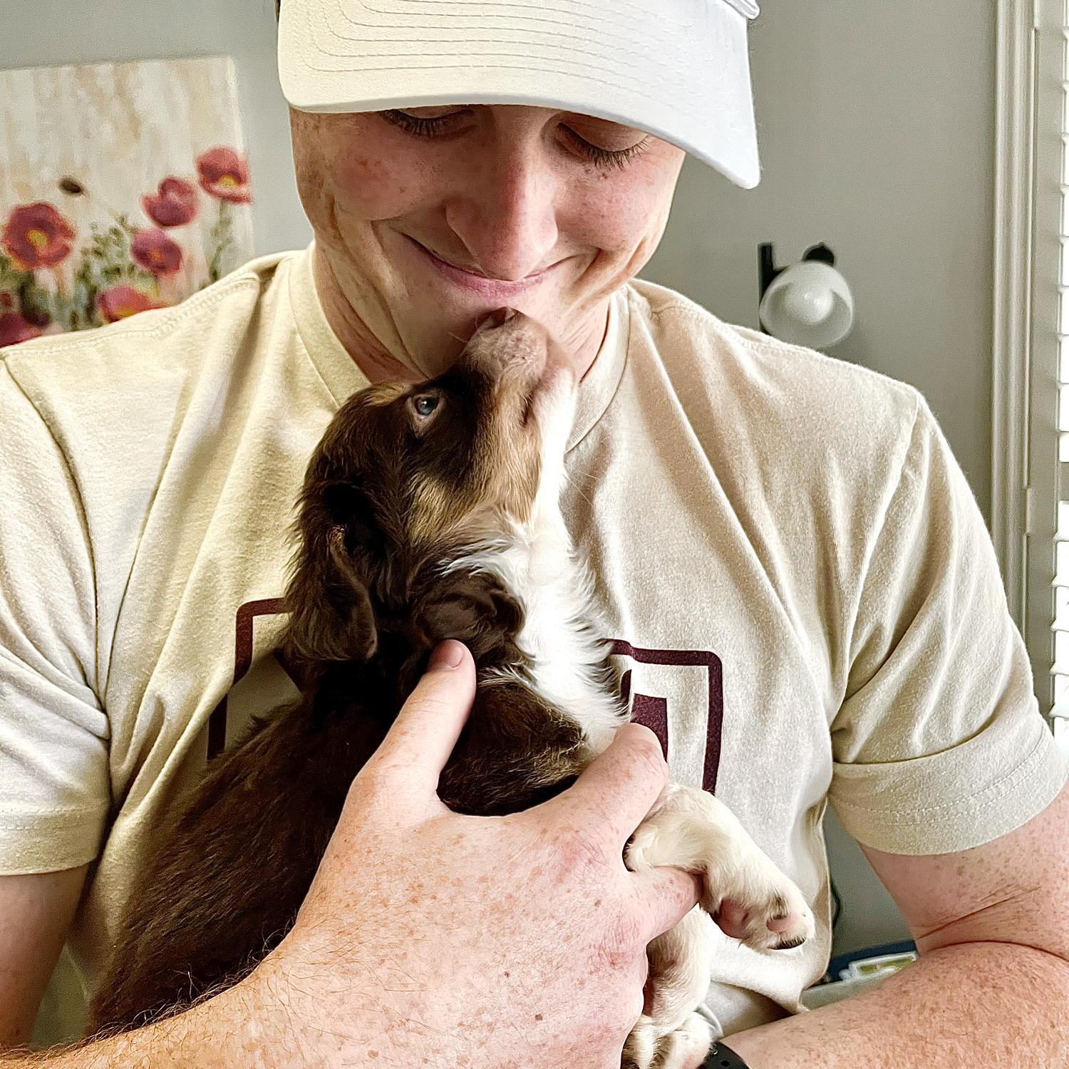 Winslow meeting Dad 💙