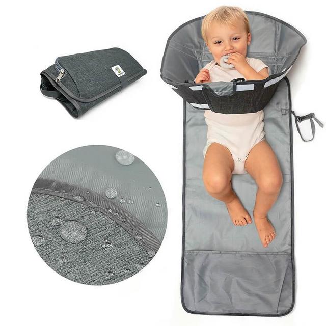 Excursion Changing Pad with Chewy Buckle - grey