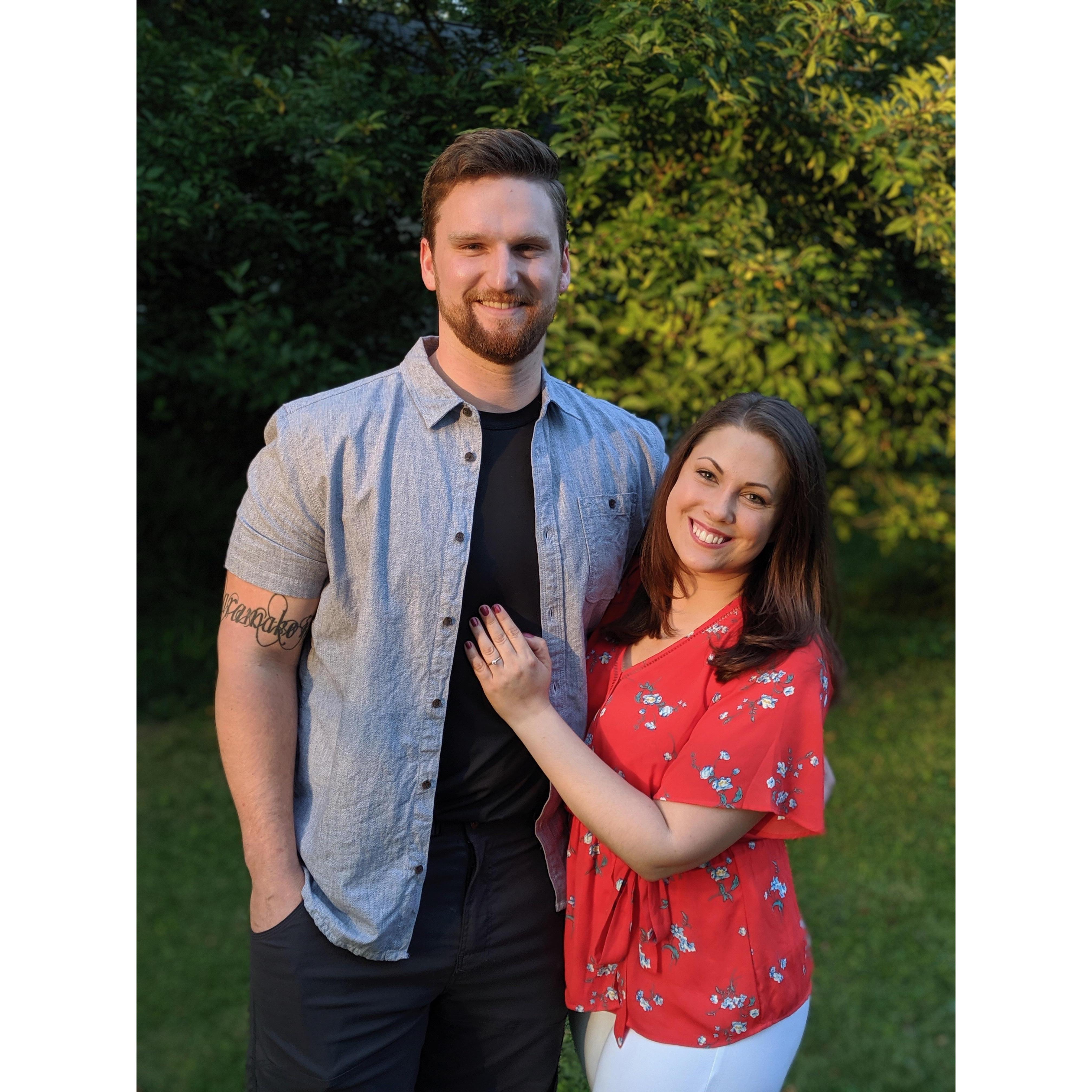 07.13.2019 a week after getting engaged