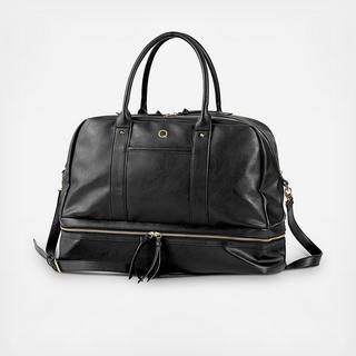 Personalized Vegan Leather Transport Duffel