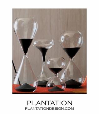 Zoom Save Hourglasses | Black Sand                                                                                                                  Plantation Design